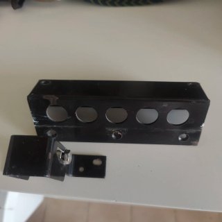 Cerradura de seguridad negra