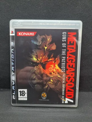 Metal Gear Solid 4 PS3 Guns of the Patriots
