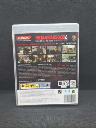 Metal Gear Solid 4 PS3 Guns of the Patriots