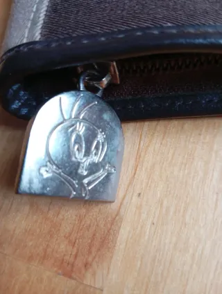 Cartera Looney Tunes Marrón y Beige