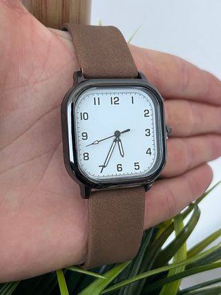 Orologio unisex marrone e bianco - Nuovo