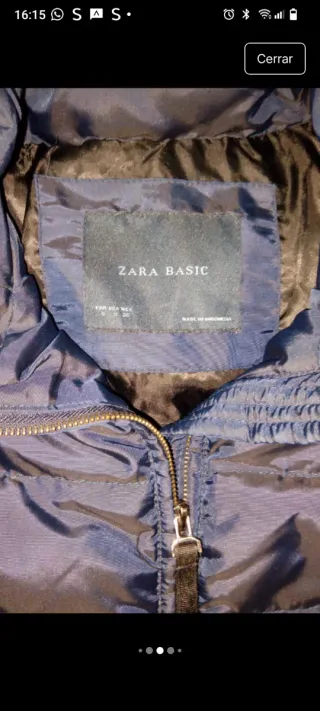 Cazadora Zara chica talla S