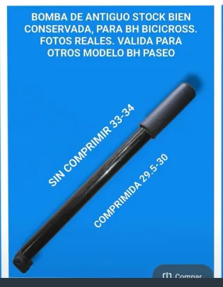 Bomba BH Bicicross/Paseo Stock Antiguo