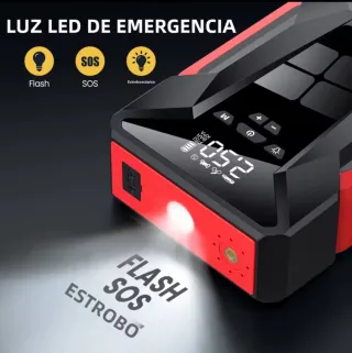 Arrancador Compresor Portatil Multifuncion