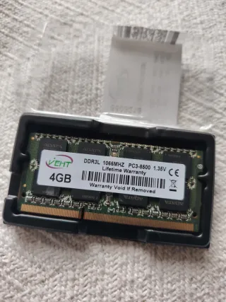 Memoria RAM DDR3L 4GB ADATA 1066MHz