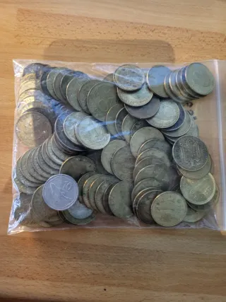 Lotto monete miste 320g