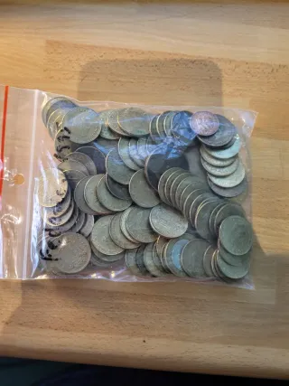 Lotto monete miste 320g