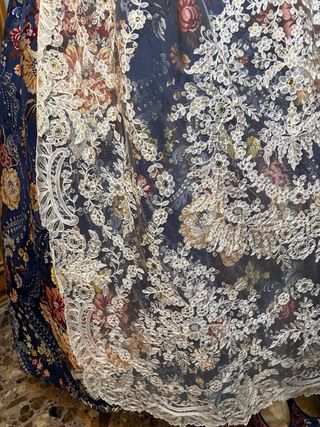 Traje completo de fallera con zapatos