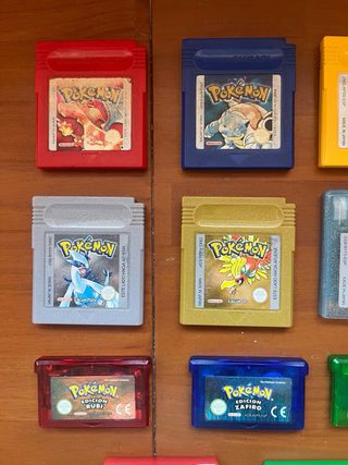 Lote Nintendo Game Boy Pokémon