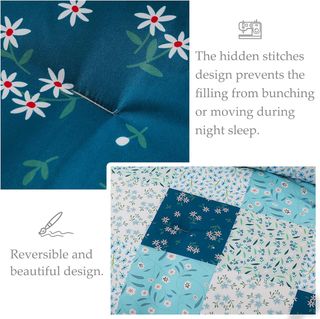 Whale Flotilla Edredón de 220 x 230 cm, Transpirab