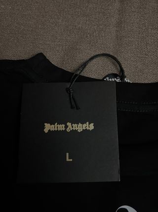 T-shirt Palm Angels Urso Preto Tamanho L