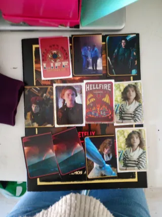 Cromos Stranger Things Panini el pack de 5   0,80€