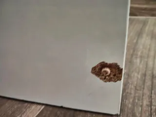 2 Mesitas de noche blanca