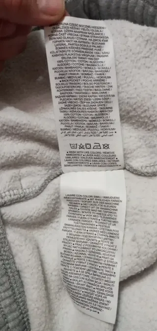 Pantalón chándal Nike Gris Talla L