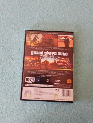 Grand Theft Auto San Andreas PS2 PAL