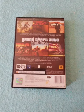 Grand Theft Auto San Andreas PS2 PAL