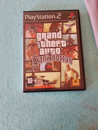 Grand Theft Auto San Andreas PS2 PAL