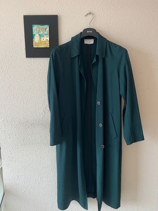 Gabardina Sandro Verde Talla S.