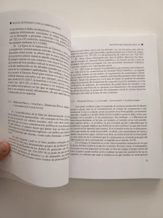 Manual de Introducción al Derecho Penal