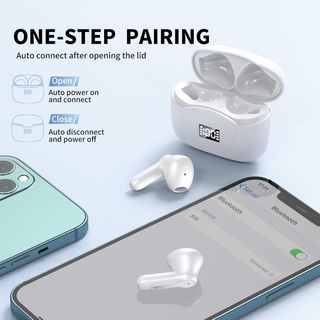 Auriculares Inalambricos, Auriculares Bluetooth 5.