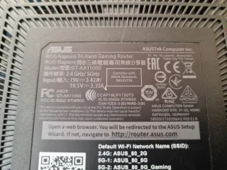 Router Gaming Asus ROG ASUS ROG Rapture GT-AX11000