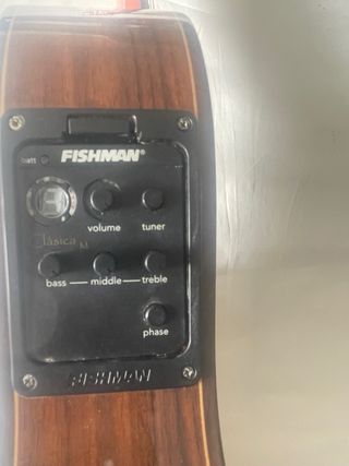 Guitarra Clásica Electrificada Alhambra 5P CT E1