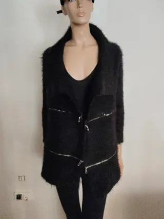 Cárdigan Negro Mujer Talla Única