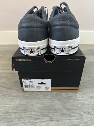 Pack 2 Converse Talla 42 Gris/Rojo