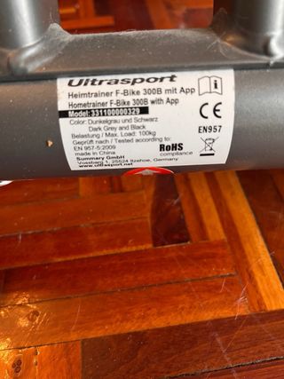 Bicicleta Estática Plegable Ultra Sport