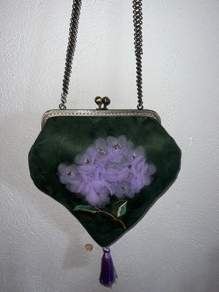 Bolsa artesanal (100% feito à mão)