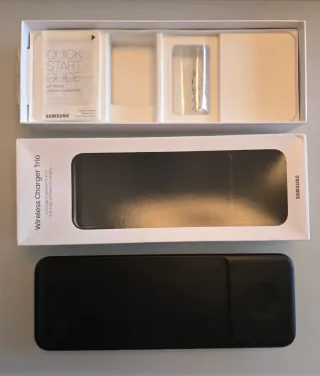 Carregador Sem Fio Samsung Trio EP-P6300