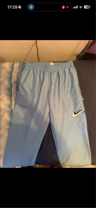 Pantalone Nike cargo run  Blu Taglia XL
