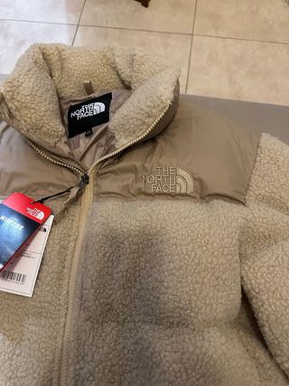 Chaqueta The North Face Borrego Beige/Marrón