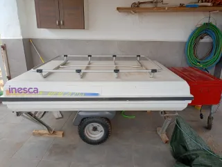 Carro remolque tienda camping Inesca