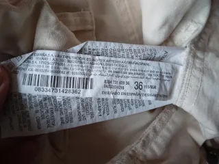 Pantalones Stradivarius multibolsillos beige