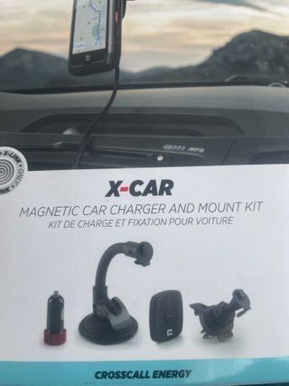 Kit Coche Carga y Sujeción Magnética Crosscall