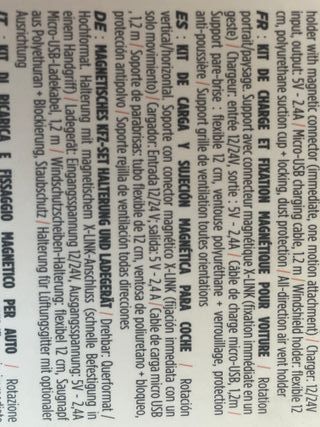 Kit Coche Carga y Sujeción Magnética Crosscall