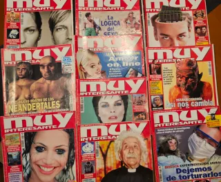 Lote revistas Muy Interesante varios años