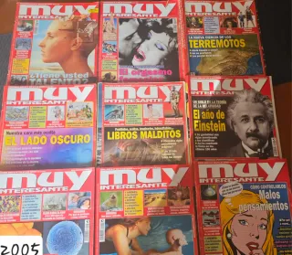 Lote revistas Muy Interesante varios años