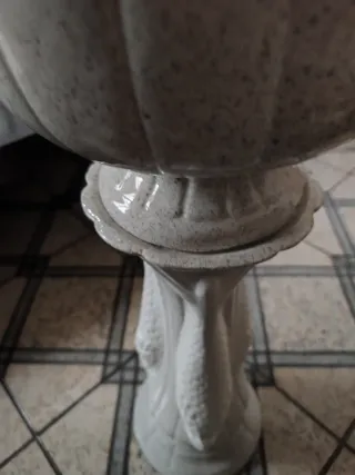 Pila/Pedestal Cerámica Vintage Decorativo