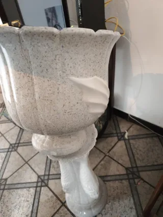 Pila/Pedestal Cerámica Vintage Decorativo