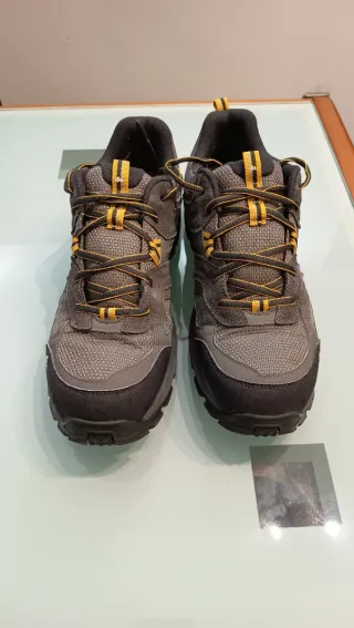 Zapatillas Decathlon Talla 44 Gris/Amarillo