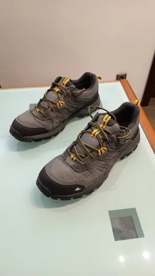 Zapatillas Decathlon Talla 44 Gris/Amarillo