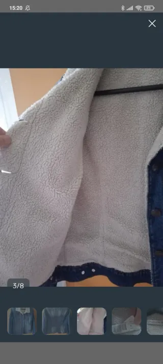 Cazadora vaquera con borreguillo