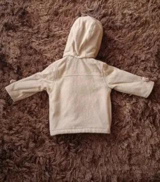 Abrigo marrón niño 1 año