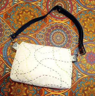 Bolso riñonera artesanal