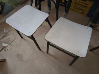 LOTE 5 SILLAS FORMICA ANTIGUAS