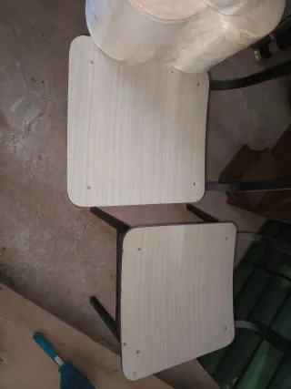 LOTE 5 SILLAS FORMICA ANTIGUAS