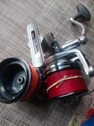 Equipo de Pesca Surfcasting Caña y Carrete