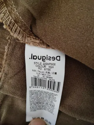 Pantalón Desigual Beige